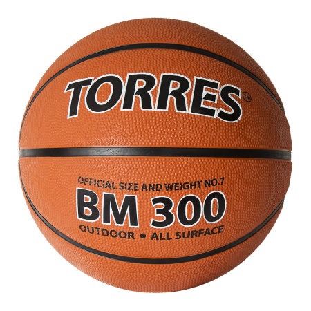 Купить Мяч баскетбольный  "TORRES BM300" р.3  в Сегеже 