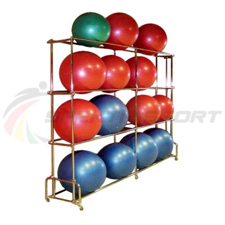 Купить Стеллаж для гимнастических мячей 16 шт в Сегеже 