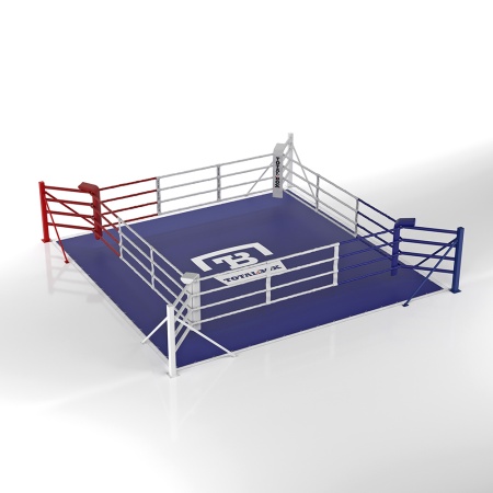Купить Ринг боксерский напольный Totalbox на упорах 5х5м в Сегеже 