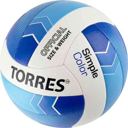 Купить Мяч волейбольный Torres Simple Color любительский р.5 в Сегеже 